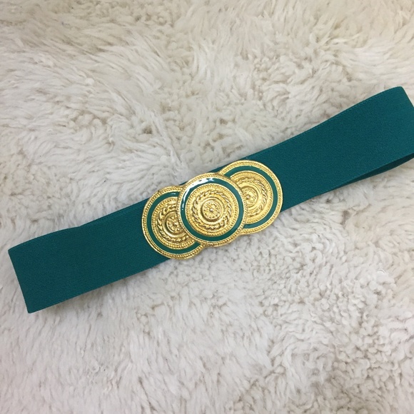 Vintage Elastic Belt by Nan Lewis - Picture 1 of 3